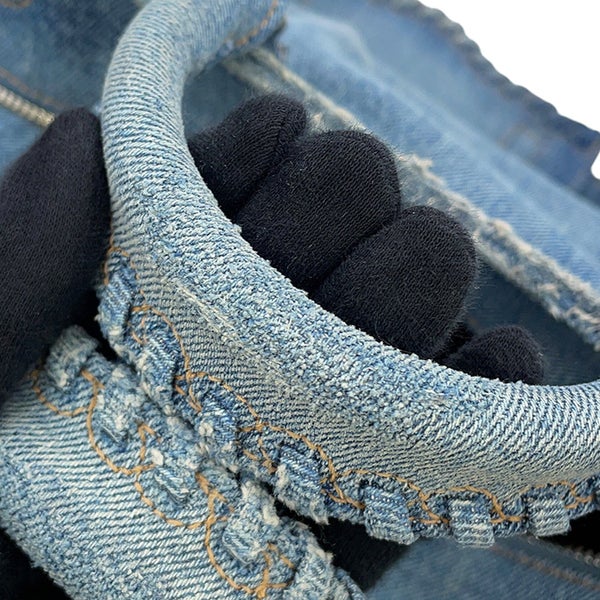 バレンシアガ ハンドバッグ ネオ・カゴールXS デニム ラインストーン 700940 BALENCIAGA 2way