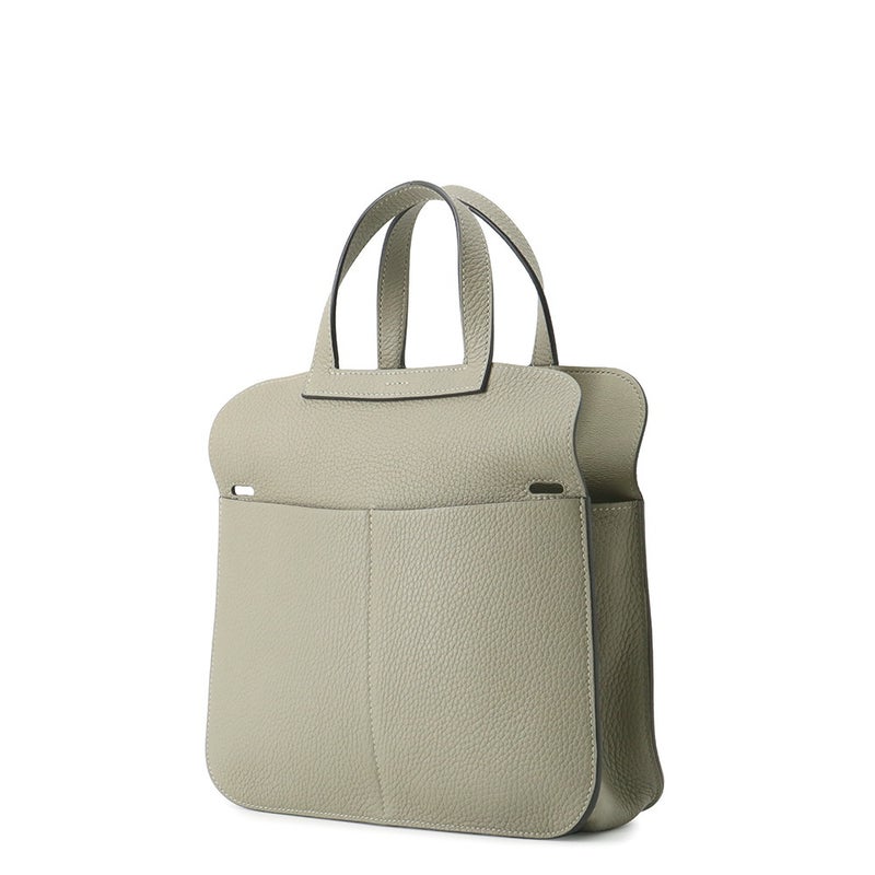 エルメス ハンドバッグ アルザン25 セージ/シルバー金具 トリヨンクレマンス Z刻印 HERMES 2way