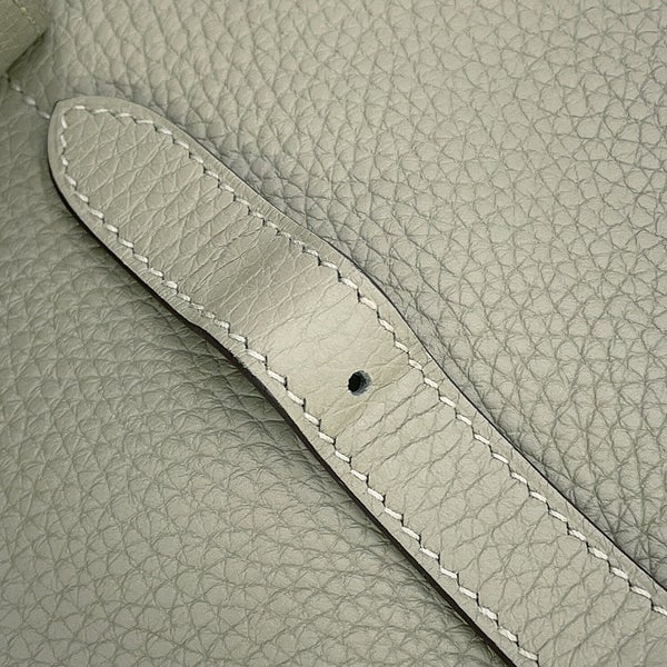 エルメス ハンドバッグ アルザン25 セージ/シルバー金具 トリヨンクレマンス Z刻印 HERMES 2way