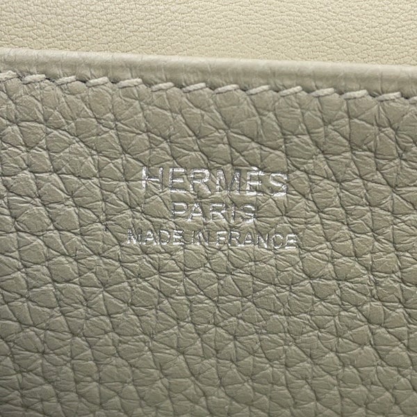 エルメス ハンドバッグ アルザン25 セージ/シルバー金具 トリヨンクレマンス Z刻印 HERMES 2way