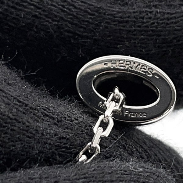 エルメス ネックレス ミニ・ポップアッシュ マロングラセ/シルバー金具 HERMES アクセサリー