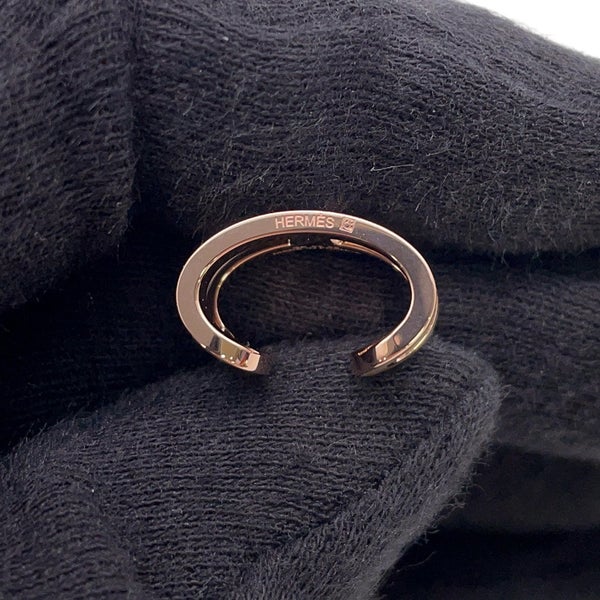 エルメス イヤーカフ ポップH ポップアッシュ エトゥープ/ピンクゴールド金具 HERMES アクセサリー
