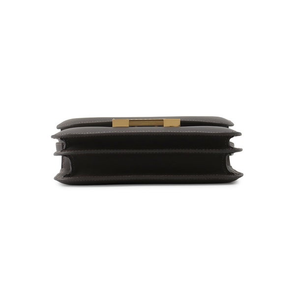 エルメス ショルダーバッグ ミニ コンスタンス3 べブラン/ゴールド金具 スイフト K刻印 HERMES Constance