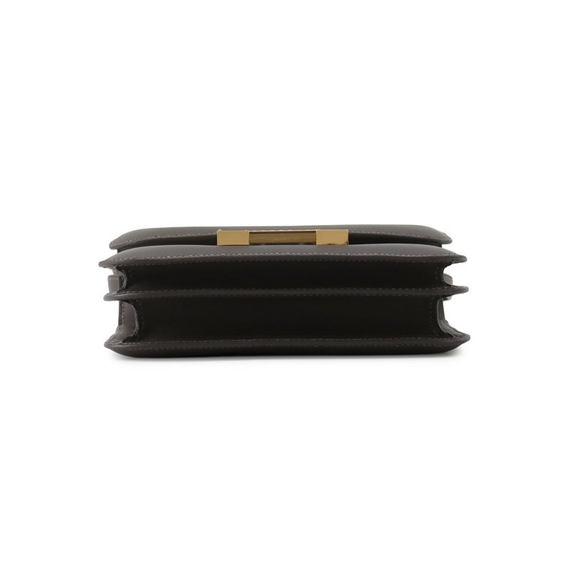 エルメス ショルダーバッグ ミニ コンスタンス3 べブラン/ゴールド金具 スイフト K刻印 HERMES Constance