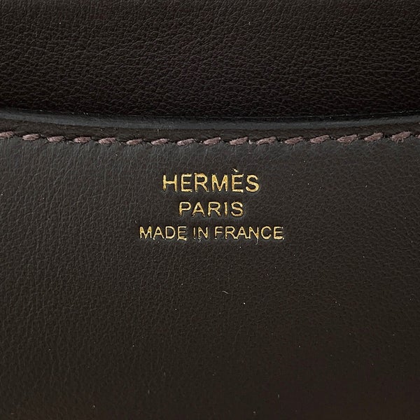 エルメス ショルダーバッグ ミニ コンスタンス3 べブラン/ゴールド金具 スイフト K刻印 HERMES Constance