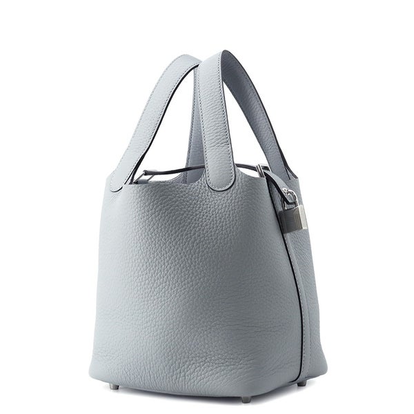 エルメス ハンドバッグ ピコタンロックPM グリパンタン/シルバー金具 トリヨンクレマンス G刻印 HERMES トートバッグ
