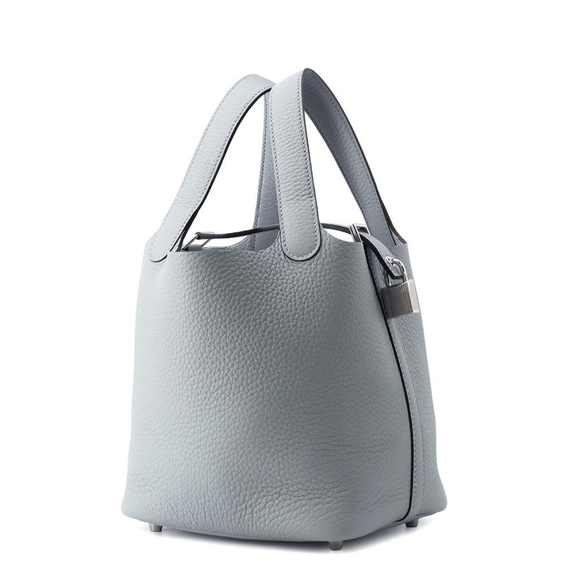 エルメス ハンドバッグ ピコタンロックPM グリパンタン/シルバー金具 トリヨンクレマンス G刻印 HERMES トートバッグ