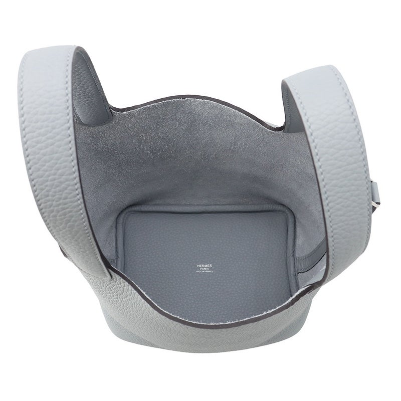 エルメス ハンドバッグ ピコタンロックPM グリパンタン/シルバー金具 トリヨンクレマンス G刻印 HERMES トートバッグ
