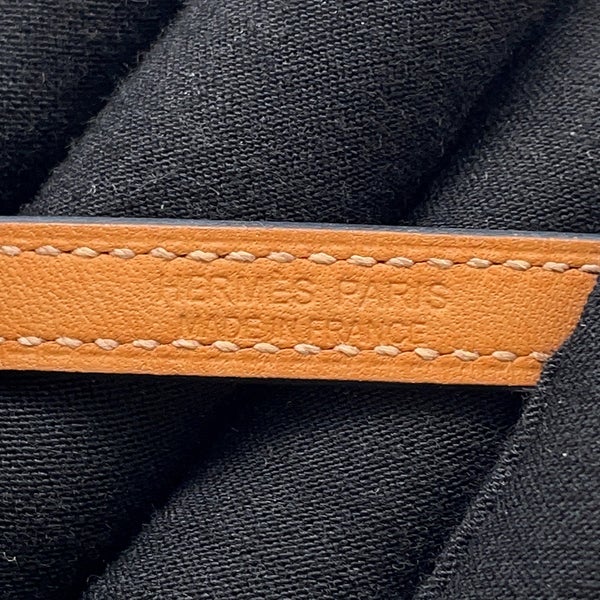 エルメス ブレスレット クロワジエール  ブラック/ゴールド金具 スイフト W刻印 サイズT3 HERMES アクセサリー 黒