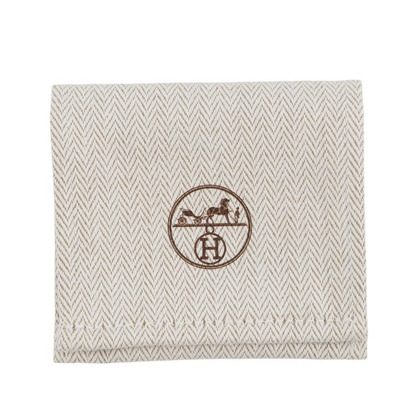 エルメス ブレスレット クロワジエール  ブラック/ゴールド金具 スイフト W刻印 サイズT3 HERMES アクセサリー 黒