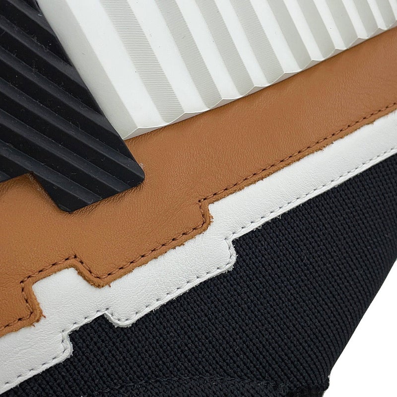 エルメス スニーカー バウンシング スエード レザー メンズサイズ43 HERMES 靴 黒