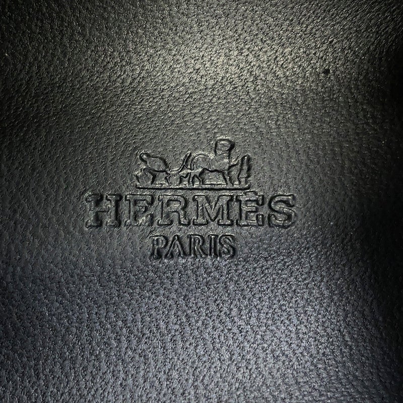 エルメス スニーカー バウンシング スエード レザー メンズサイズ43 HERMES 靴 黒