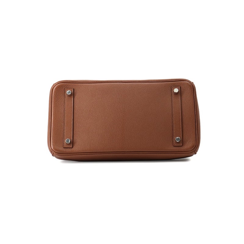 エルメス バーキン30 タッチ ノアゼット/ミール/シルバー金具 シェブルミゾル/ニロティカスシャイン D刻印