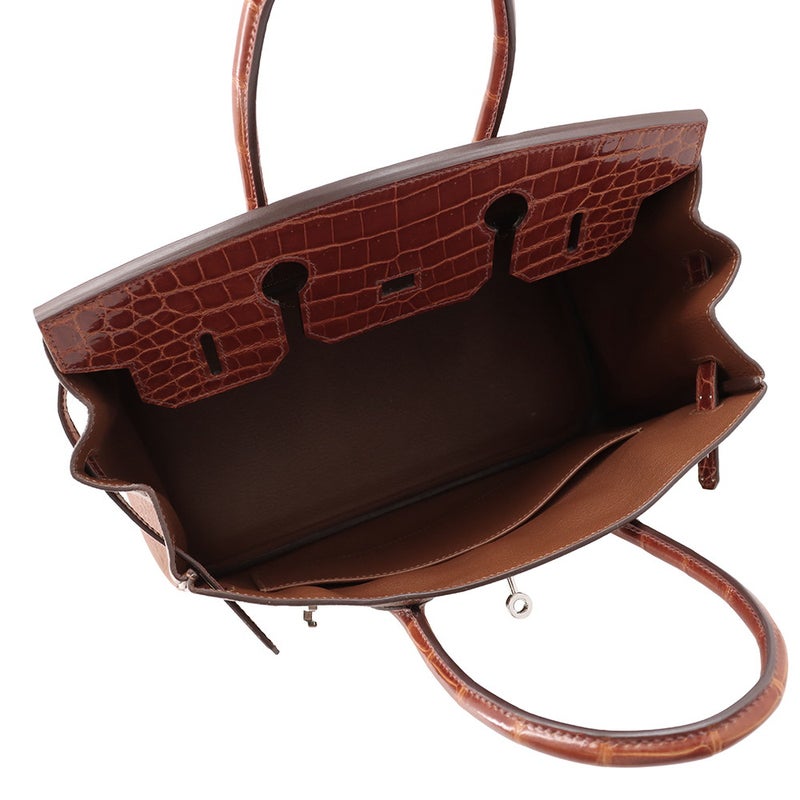エルメス バーキン30 タッチ ノアゼット/ミール/シルバー金具 シェブルミゾル/ニロティカスシャイン D刻印