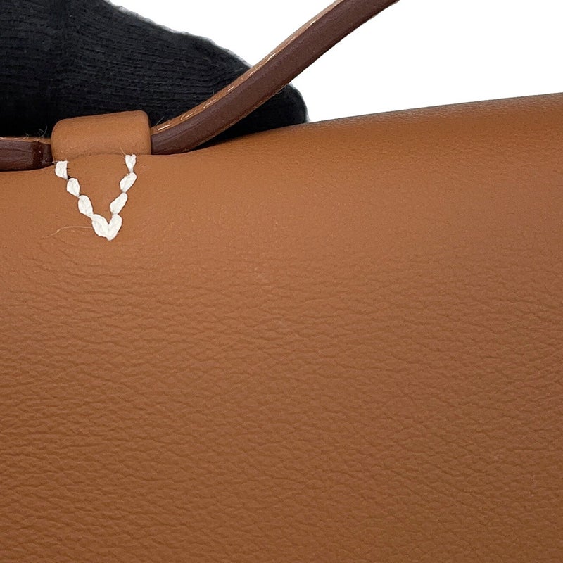 エルメス ハンドバッグ ポシェットケリー ゴールド/シルバー金具 スイフト K刻印 HERMES バッグ