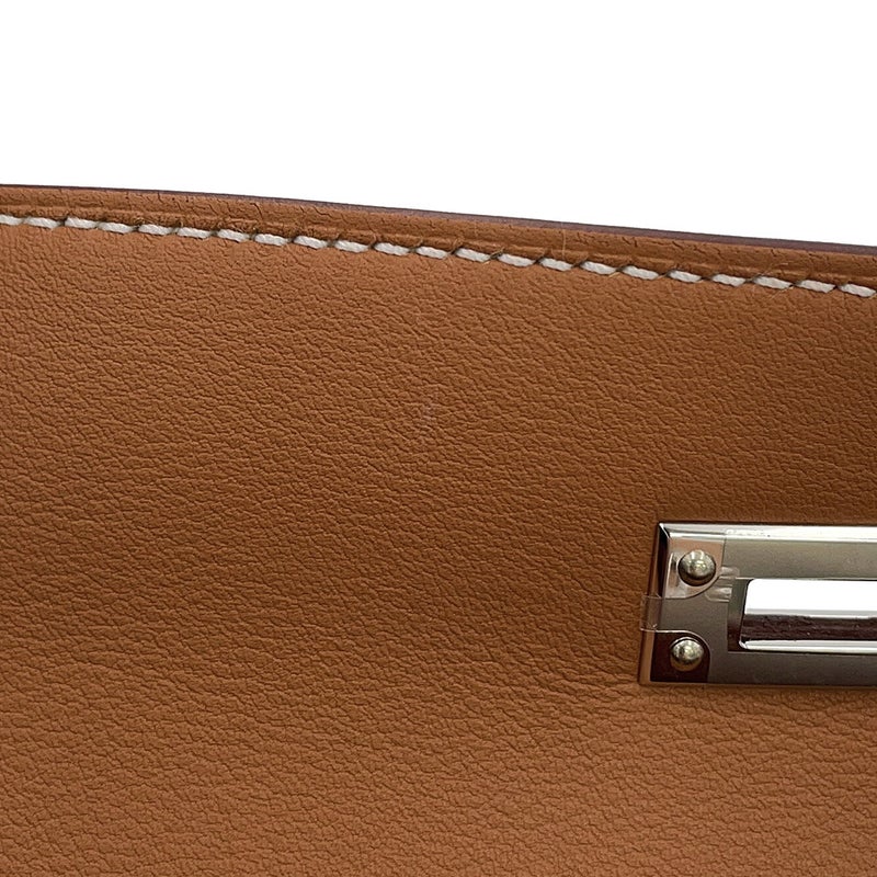 エルメス ハンドバッグ ポシェットケリー ゴールド/シルバー金具 スイフト K刻印 HERMES バッグ