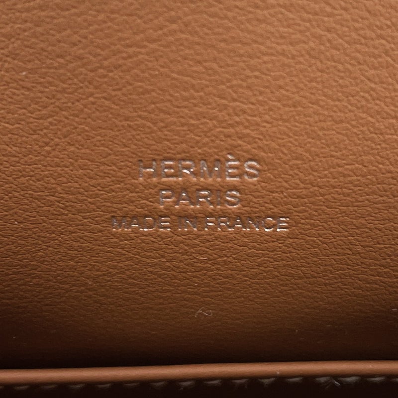 エルメス ハンドバッグ ポシェットケリー ゴールド/シルバー金具 スイフト K刻印 HERMES バッグ
