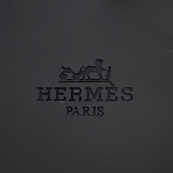 エルメス サンダル ミコノス ラバー レディースサイズ38 HERMES 靴 黒