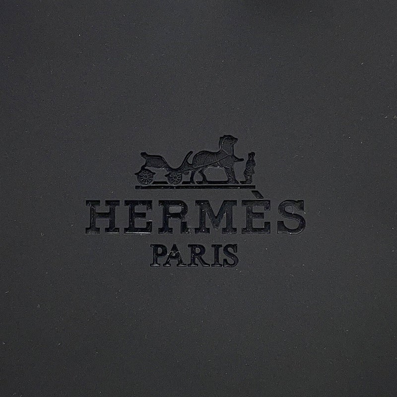 エルメス サンダル ミコノス ラバー レディースサイズ38 HERMES 靴 黒