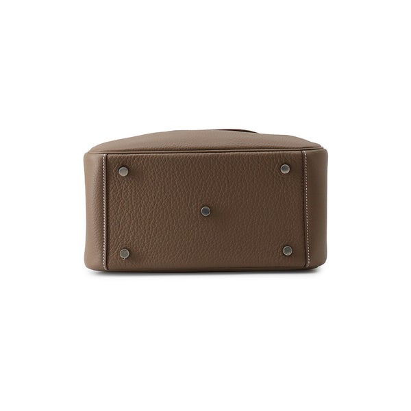 エルメス ハンドバッグ リンディ26  エトゥープ/シルバー金具 トリヨンクレマンス G刻印 HERMES 2way