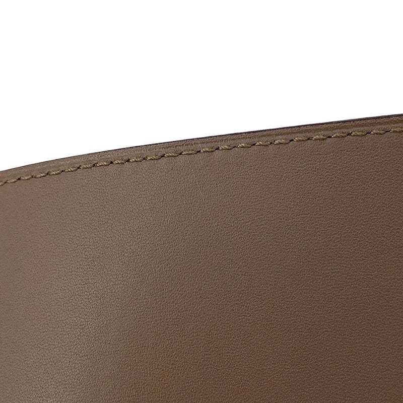 エルメス ハンドバッグ ヴァルパライソPM エトゥープ/シルバー金具 トワルシェブロン/レザー □J刻印 HERMES