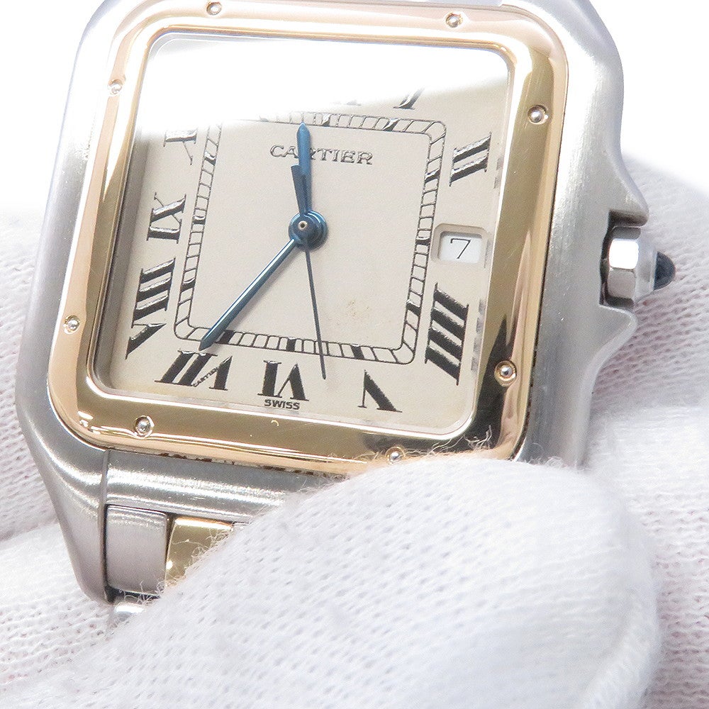 カルティエ パンテール 2ロウ LM W25027B6 Cartier 腕時計 シルバー