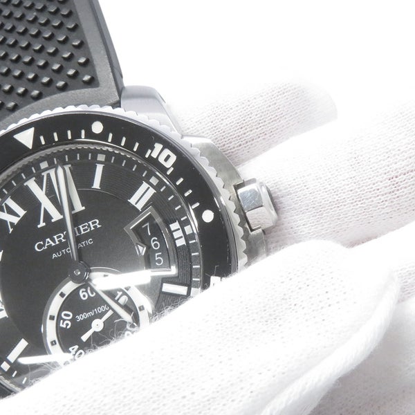 カルティエ カリブル ドゥ カルティエ ダイバー W7100056 Cartier 腕時計 ウォッチ 黒文字盤