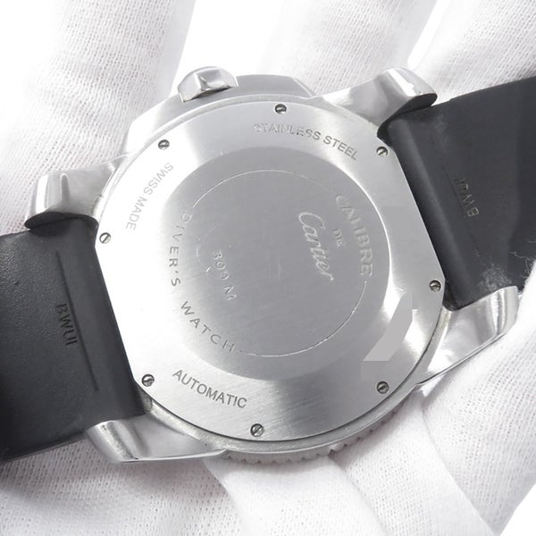 カルティエ カリブル ドゥ カルティエ ダイバー W7100056 Cartier 腕時計 ウォッチ 黒文字盤