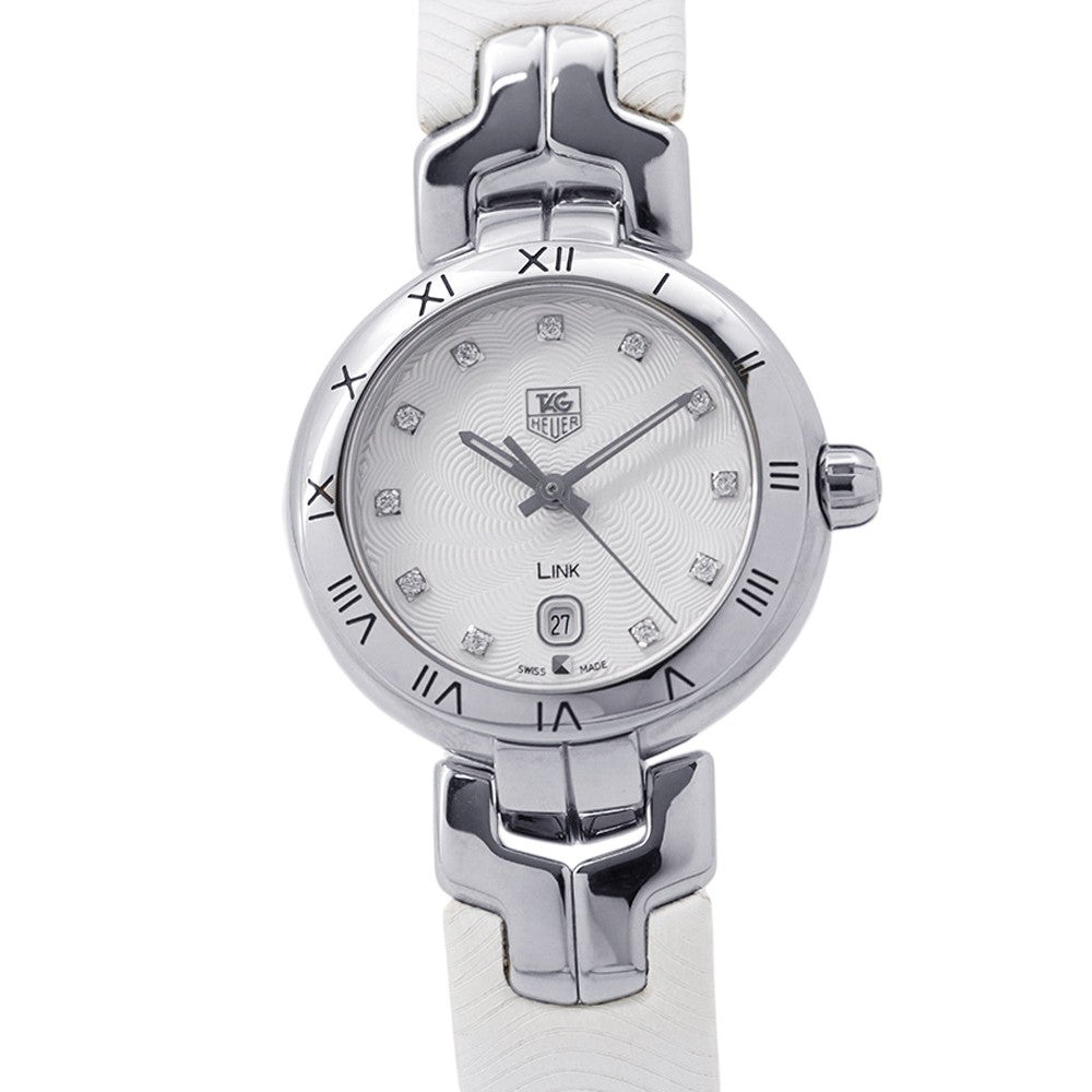 タグホイヤー リンク WAT1411.FC6316 TAG Heuer 腕時計 ホワイト文字盤