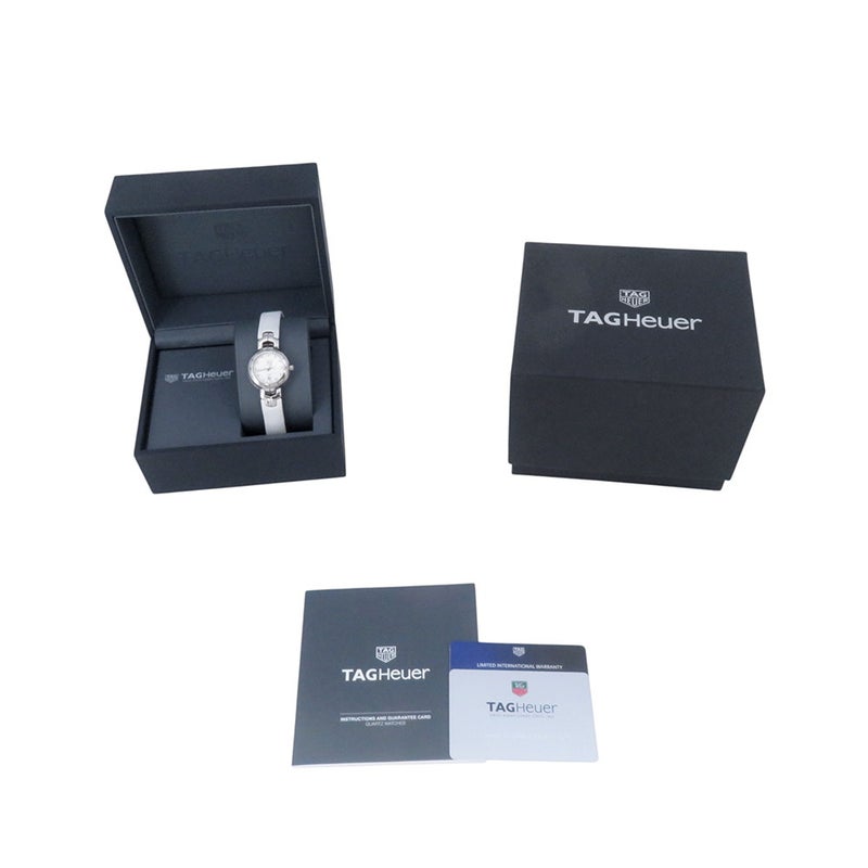 タグホイヤー リンク WAT1411.FC6316 TAG Heuer 腕時計 ホワイト文字盤 11Pダイヤ