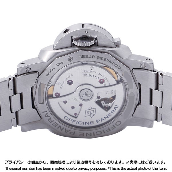 パネライ ルミノール マリーナ 1950 3デイズ オートマティック アッチャイオ PAM00722 PANERAI 腕時計 黒文字盤
