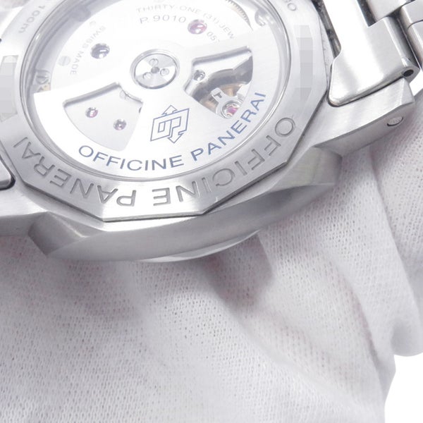 パネライ ルミノール マリーナ 1950 3デイズ オートマティック アッチャイオ PAM00722 PANERAI 腕時計 黒文字盤