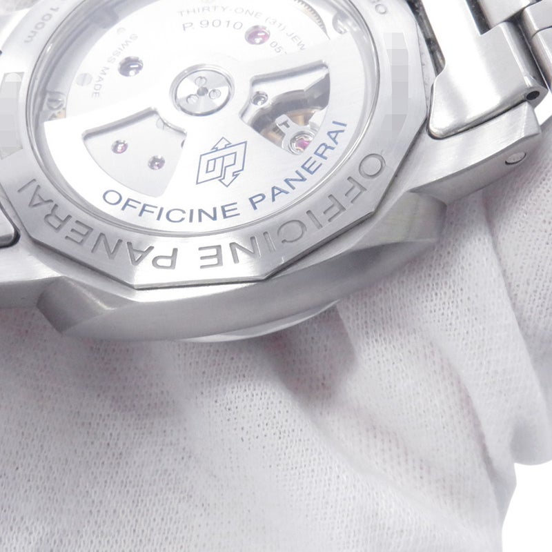 パネライ ルミノール マリーナ 1950 3デイズ オートマティック アッチャイオ PAM00722 PANERAI 腕時計 黒文字盤