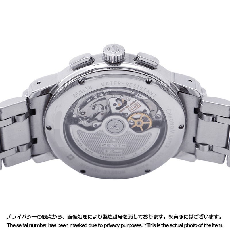 ゼニス クロノマスター T エル・プリメロ 02.0240.410/02.M241 ZENITH 腕時計 シルバー文字盤