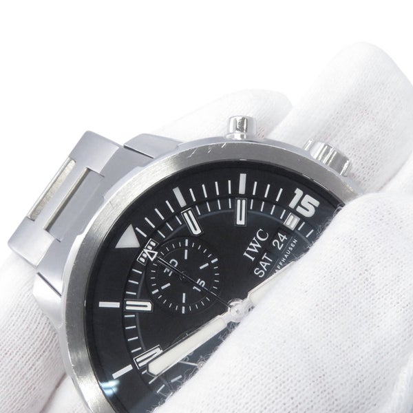 IWC アクアタイマー クロノグラフ IW376804 腕時計 黒文字盤