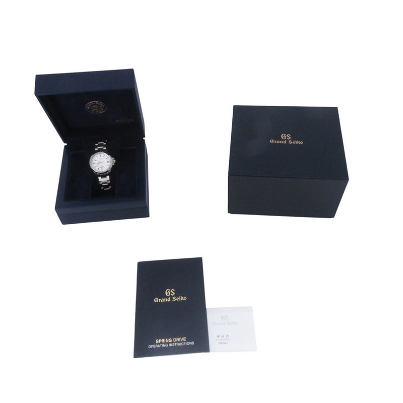 セイコー グランドセイコー スプリングドライブ GMT SBGE009 SEIKO 腕時計 白文字盤