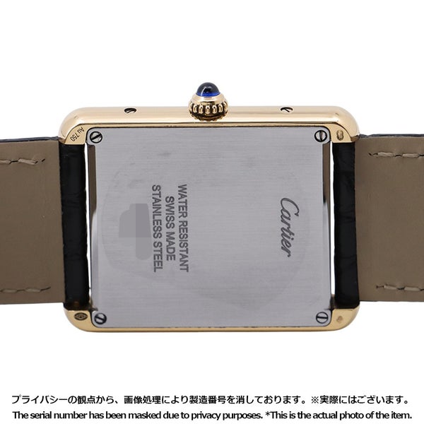 カルティエ タンク ソロ LM W5200004 Cartier 腕時計 シルバー文字盤
