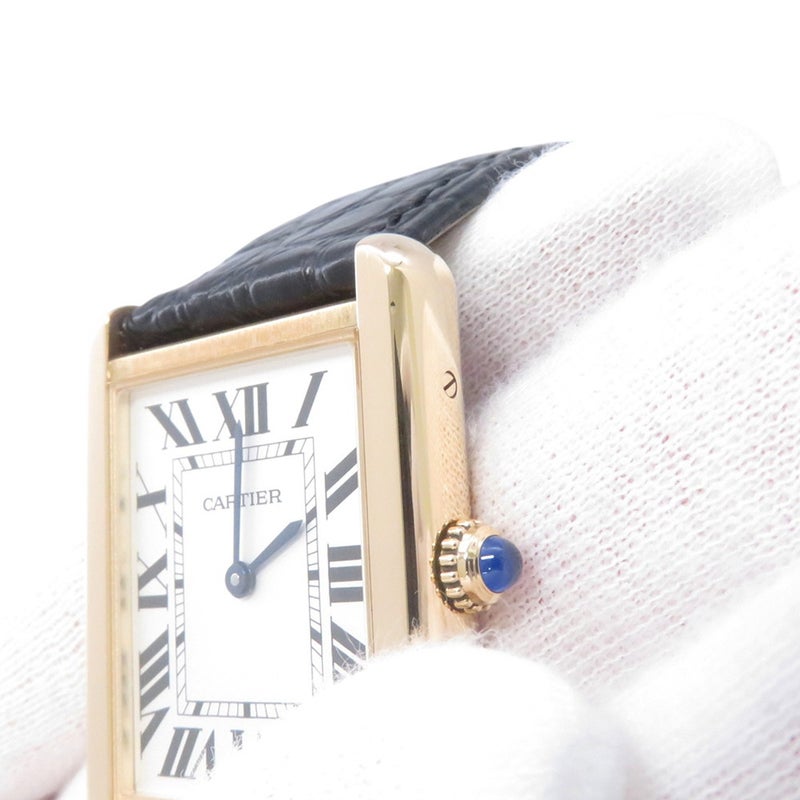 カルティエ タンク ソロ LM W5200004 Cartier 腕時計 シルバー文字盤