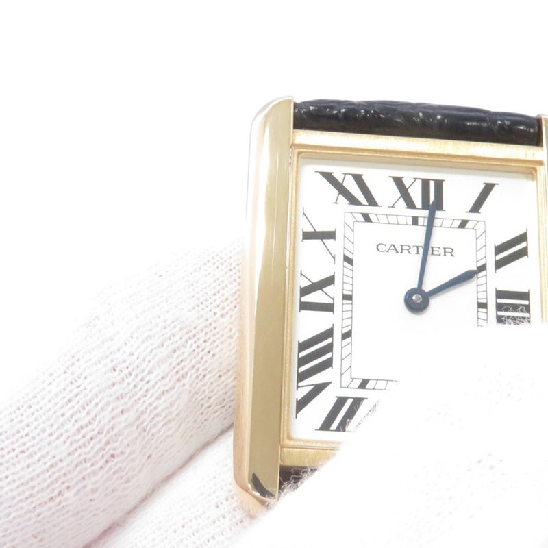 カルティエ タンク ソロ LM W5200004 Cartier 腕時計 シルバー文字盤
