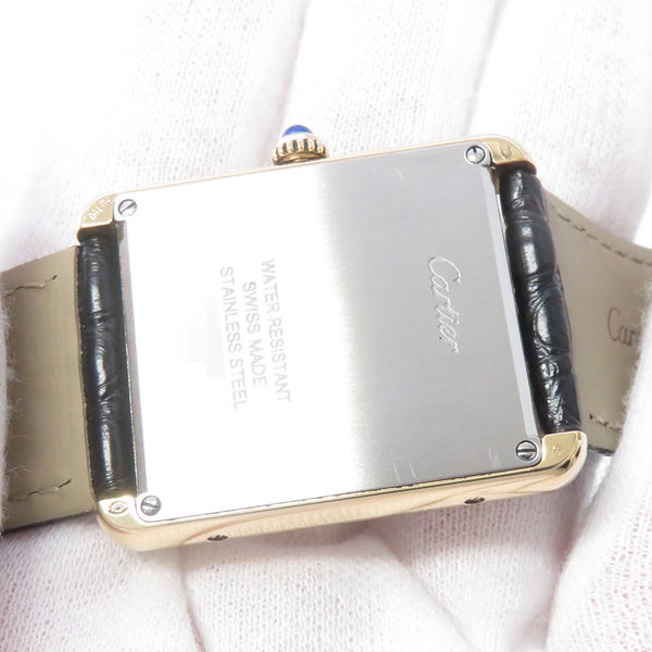 カルティエ タンク ソロ LM W5200004 Cartier 腕時計 シルバー文字盤