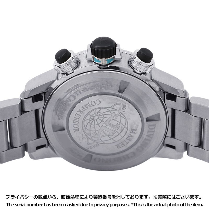 ジャガールクルト マスター コンプレッサー ダイビング クロノグラフ JAEGER-LECOULTRE 腕時計 黒文字盤