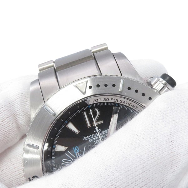 ジャガールクルト マスター コンプレッサー ダイビング クロノグラフ JAEGER-LECOULTRE 腕時計 黒文字盤
