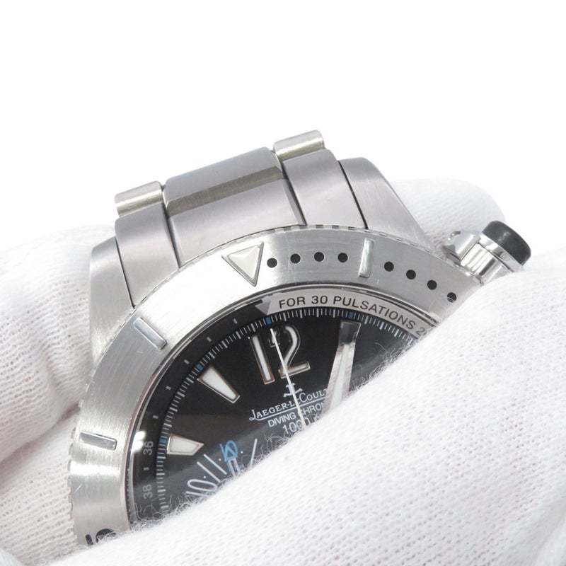 ジャガールクルト マスター コンプレッサー ダイビング クロノグラフ JAEGER-LECOULTRE 腕時計 黒文字盤