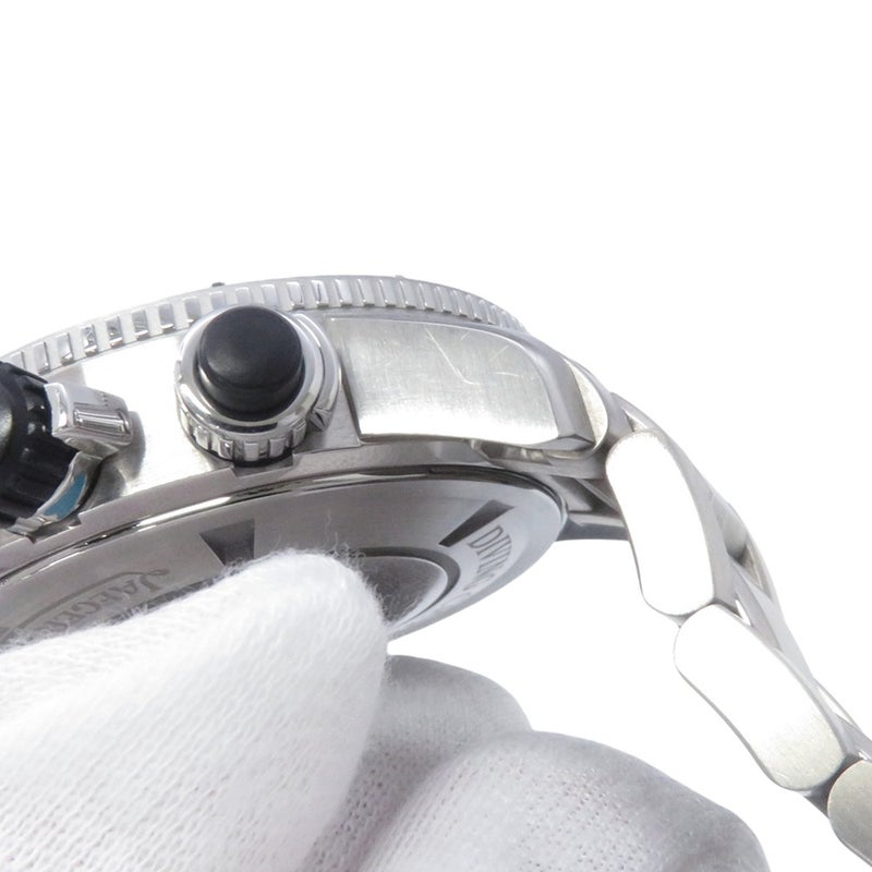 ジャガールクルト マスター コンプレッサー ダイビング クロノグラフ JAEGER-LECOULTRE 腕時計 黒文字盤