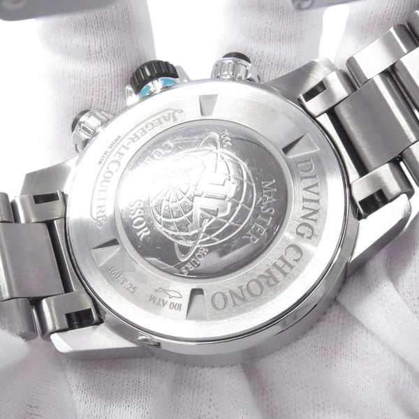 ジャガールクルト マスター コンプレッサー ダイビング クロノグラフ JAEGER-LECOULTRE 腕時計 黒文字盤