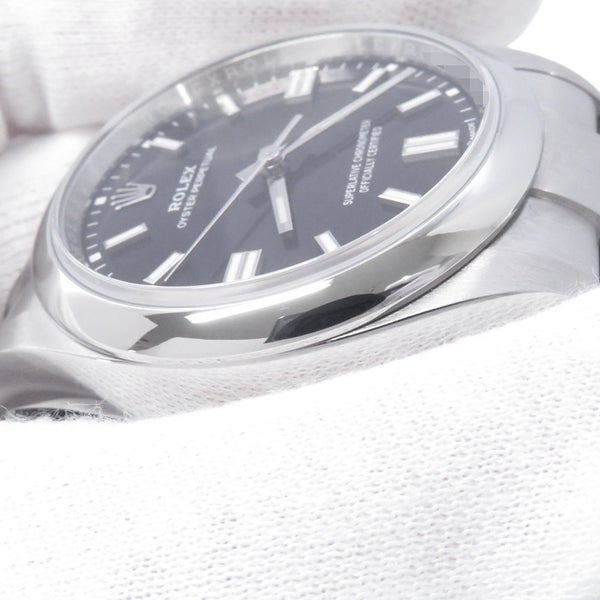 ロレックス オイスターパーペチュアル36 ランダムシリアル ルーレット 126000 ROLEX 腕時計 黒文字盤