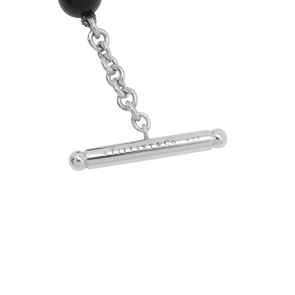 ティファニー ネックレス オニキス ネックレス SV925シルバー Tiffany&Co. ジュエリー