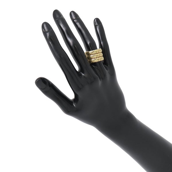 ブルガリ リング トゥボガス K18YGイエローゴールド サイズ約10号 BVLGARI 指輪 ジュエリー