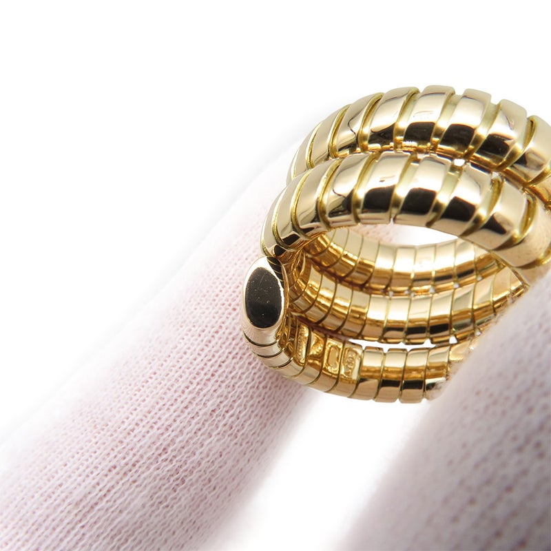 ブルガリ リング トゥボガス K18YGイエローゴールド サイズ約10号 BVLGARI 指輪 ジュエリー