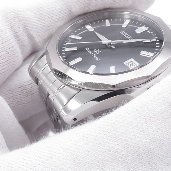 セイコー グランドセイコー SBGF001 SEIKO 腕時計 黒文字盤 クォーツ